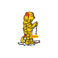 Christmas Tree Dog Sticker by Josera Ukraine