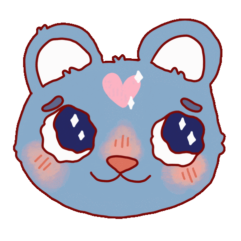 caitychilton love happy kawaii crying Sticker