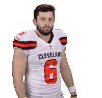 Cleveland Browns Flirt Sticker by NFL