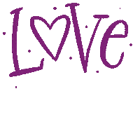 Makewells love pink letters love always Sticker