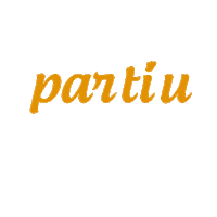 borafugir partiu Sticker