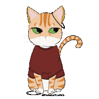 Grump Sticker