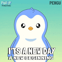 Good Morning GIF by Pudgy Penguins