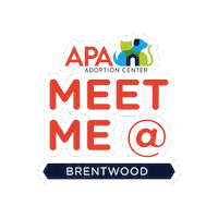 Adopt Me Sticker by APA Adoption Center