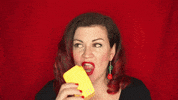 Cheese Eating GIF by Christine Gritmon