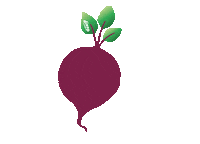 Vegetables Beet Sticker by Covelt Dixap