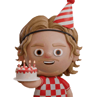 Celebrate Happy Birthday Sticker by OneFootball Heads