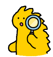 Look Inspect Sticker by Joguman Studio