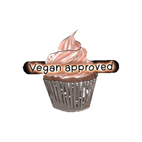 Vegan Cake Sticker