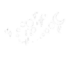 Moon And Stars Sticker