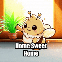Home Sweet Home Celebrations GIF by Beelightened