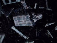 Blue Valentine Space GIF