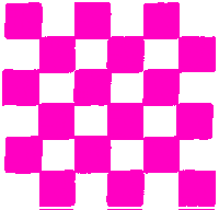 Checker Sticker by The Ladies Edge