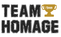 teamhomage homage legends never die boomshakalaka team homage Sticker