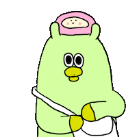 春 Eating Sticker by Gunmaunofficial