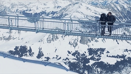 Glacier_3000 giphyupload travel adventure switzerland GIF