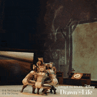 Rhythmic Gymnastics Disney GIF by Cirque du Soleil