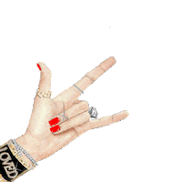 Rock And Roll Fashion Sticker by Kamila Zaczek-Klimek