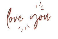 Love You Sticker