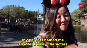 My Parents Named me After Disney Characters