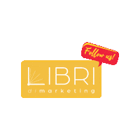 Marketing Follow Us Sticker by Libridimarketing.blog