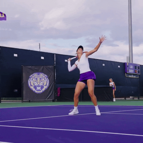 College Sports Sport GIF by LSU Tigers