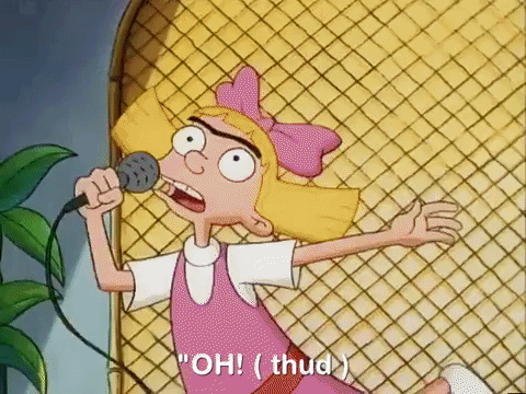hey arnold nicksplat GIF