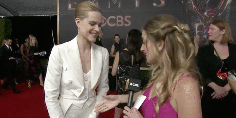 Red Carpet Smile GIF by Emmys