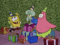 Birthday Spongebob GIF