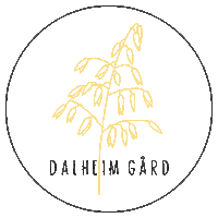 DalheimGaard dalheim dalheimgaard maggigausel dalheimlogo Sticker