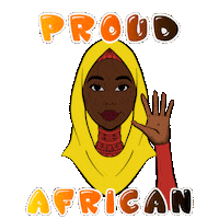 proud muslim Sticker by RS