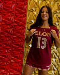 Elon Womens Lacrosse GIF by Elon Phoenix