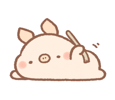 Pig Piggy Sticker by BREAD TREE