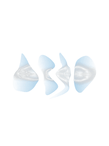 ellamaepreston digital aesthetic glass flashing Sticker