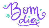 Bom Dia Heart Sticker
