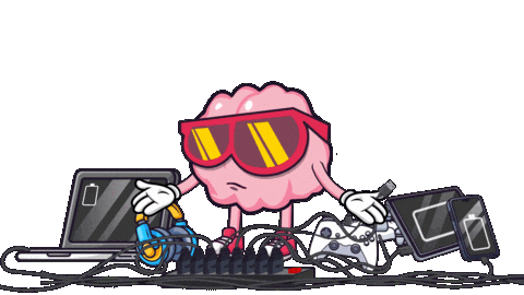 Crypto Glasses Sticker by BigBrains