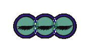 eyes circle Sticker