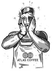 Orenburg Sticker by Atlas Coffee