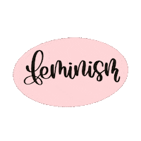 Pink Women Sticker