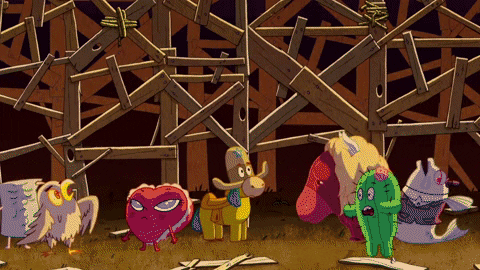 scared end of the world GIF by Cartoon Hangover