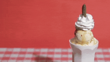 Pickle On Top Wtf GIF by Spicy Sundaes