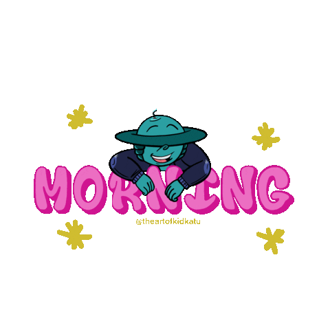 Morning Sticker