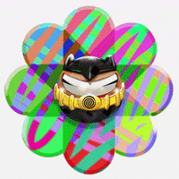 Flower Power Smile GIF