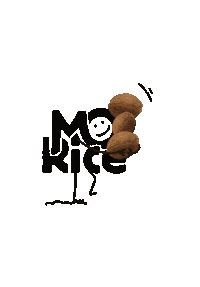 Vegan Coco Sticker by Mo'Rice