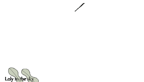 happy animation Sticker by Loly in the sky