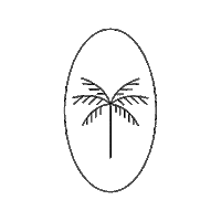 ohsierracreative beach palm tree palmtree beach vibes Sticker