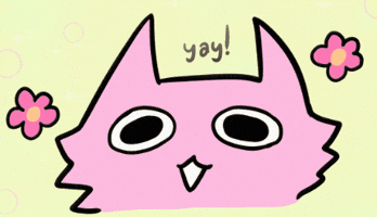Excited Cat GIF