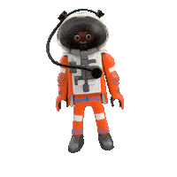 3D Hello Sticker by PLAYMOBIL