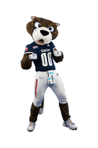 Southpaw Jags Sticker by University of South Alabama
