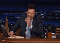 Jimmy Fallon Eating GIF by The Tonight Show Starring Jimmy Fallon